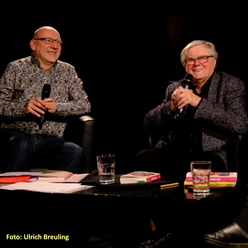 Siegfried Straßner und Fitgerald Kusz. Foto: Ulrich Breuling